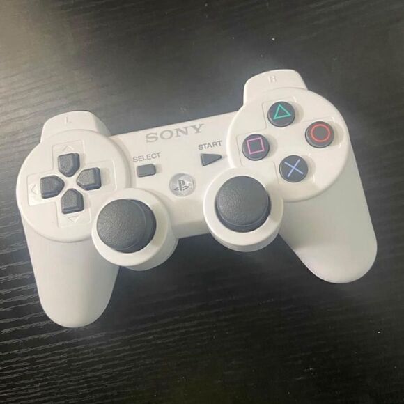 PS3 controller white - OEM - Picture 1 of 2